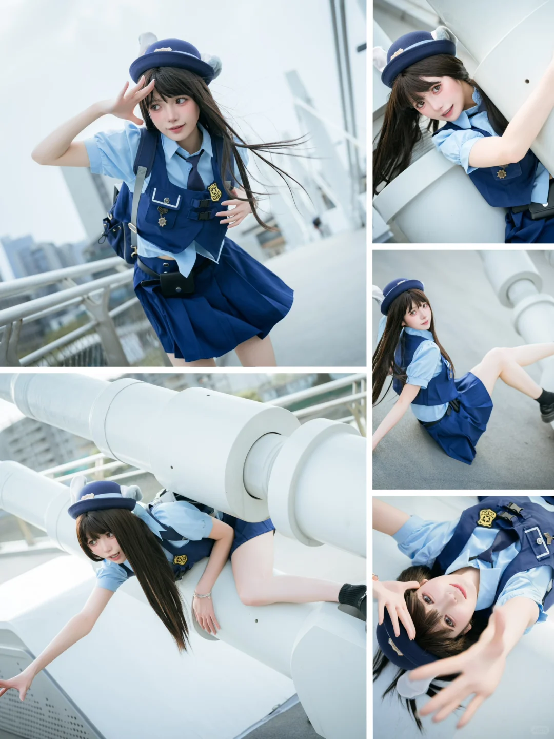 小偿模特蹲蹲摄影老师