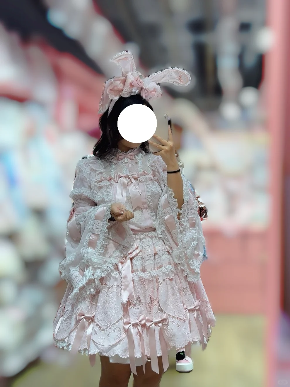 蕾丝人型大码三型试穿repo