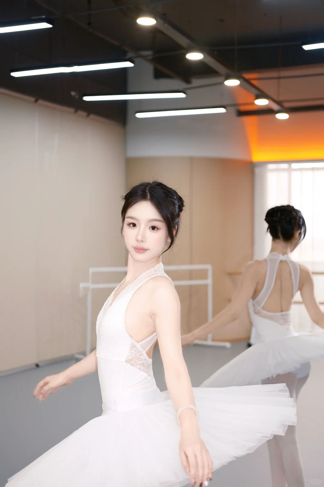 上芭蕾课的动力是穿漂亮裙子