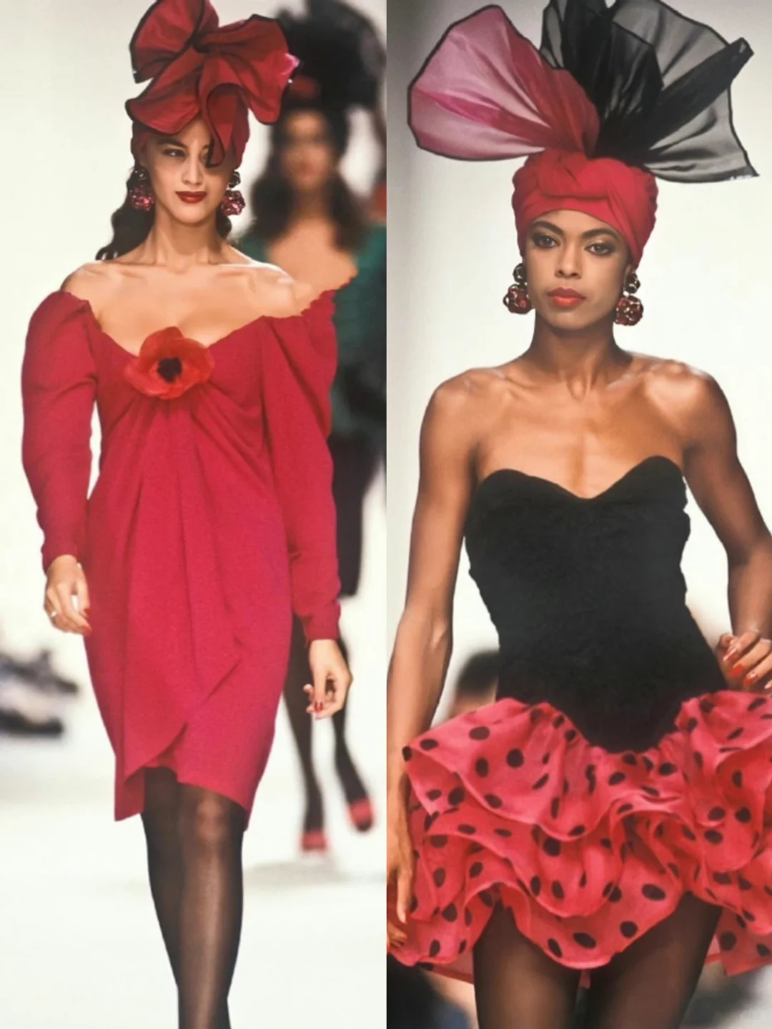 秀场回顾｜Yves Saint Laurent 1990