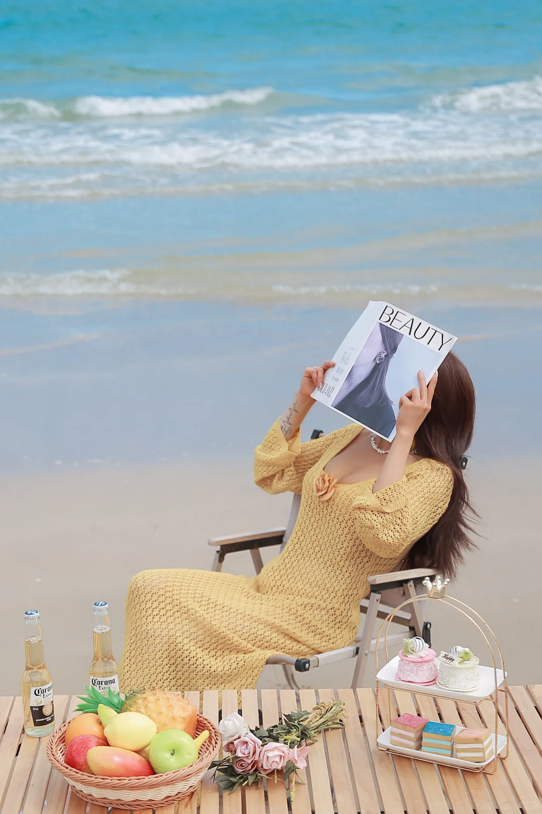 赴一场海边比基尼的浪漫出逃😛