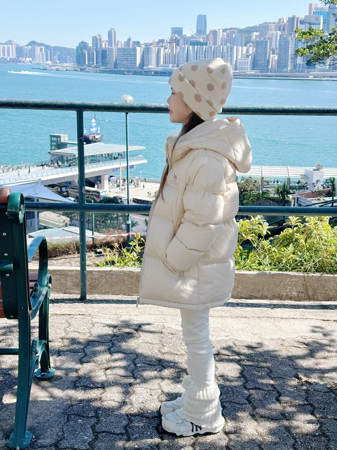 🇭🇰香港海边花园的氛围感穿搭，太好看了吧！