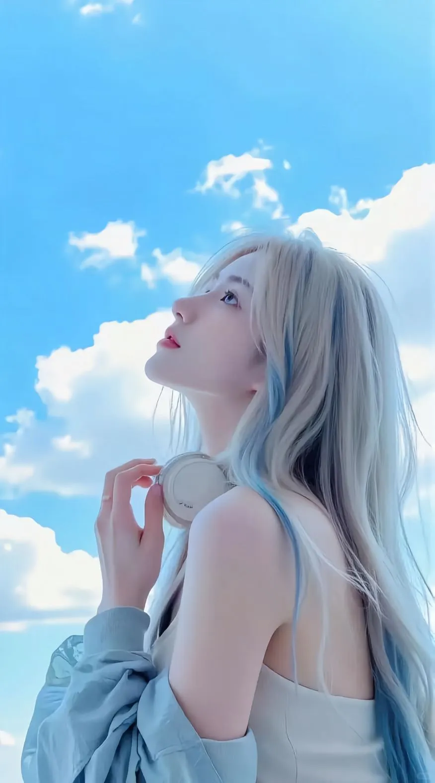 IOS26 裸眼 3D｜甜妹壁纸立体到戳屏✨