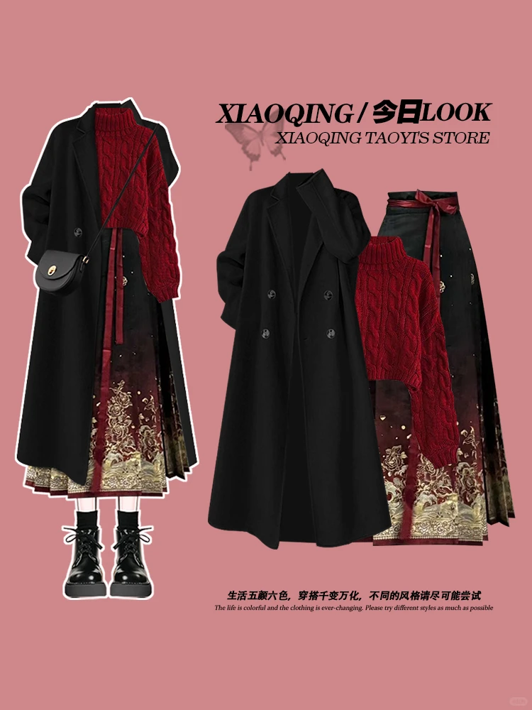 冬季不露腿穿搭｜女大学生一周穿搭不重样❗