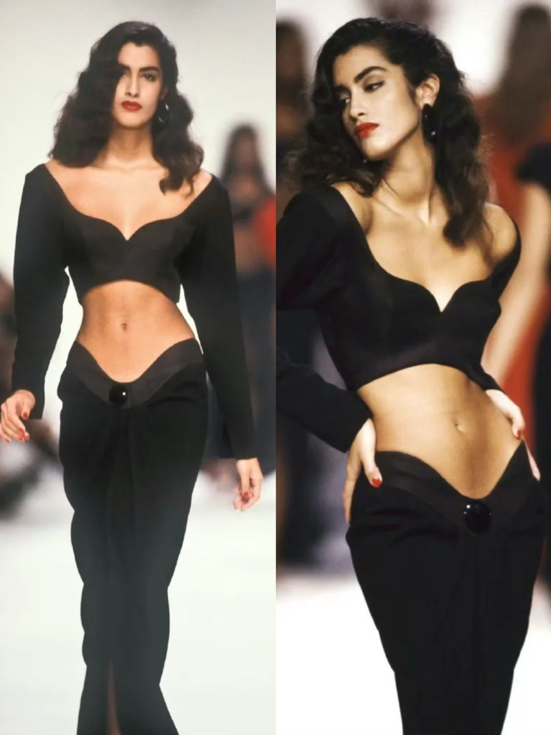 秀场回顾｜Yves Saint Laurent 1990