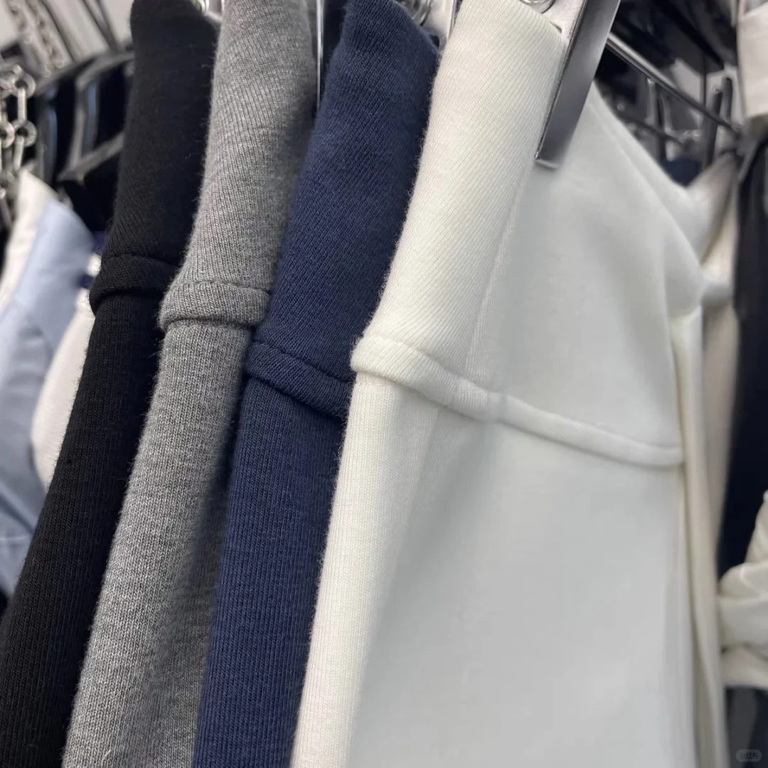 ACS韩版新款纯色高腰抽绳显瘦百搭休闲裤女