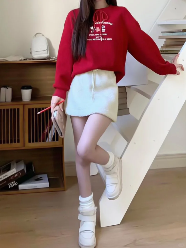 韩女松弛感穿搭get！好喜欢～