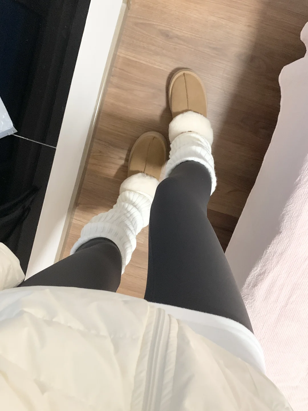 买到了超满意的排骨羽绒服！！！