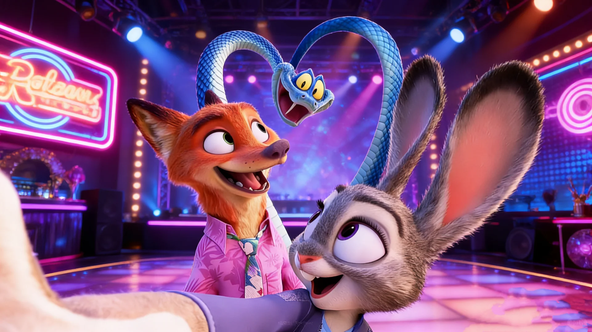 iPad壁纸|朱迪🐰の尼克🦊