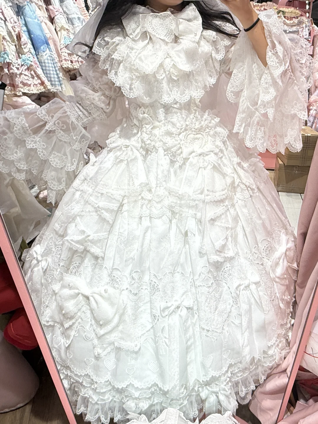 蕾丝人型大码三型试穿repo