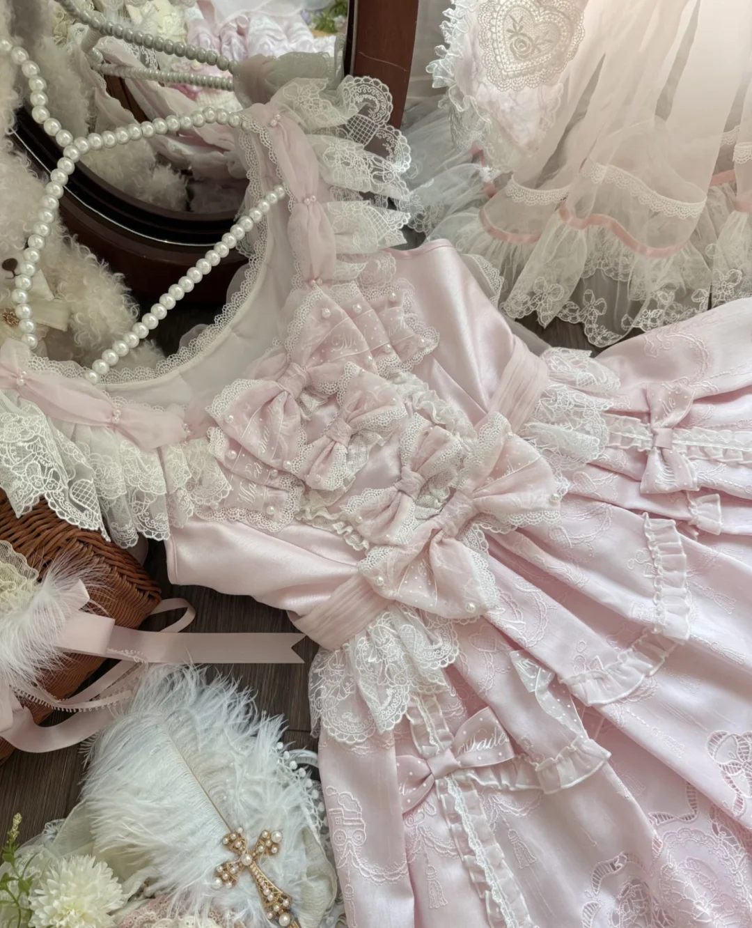 花匣新品 蕾丝人形