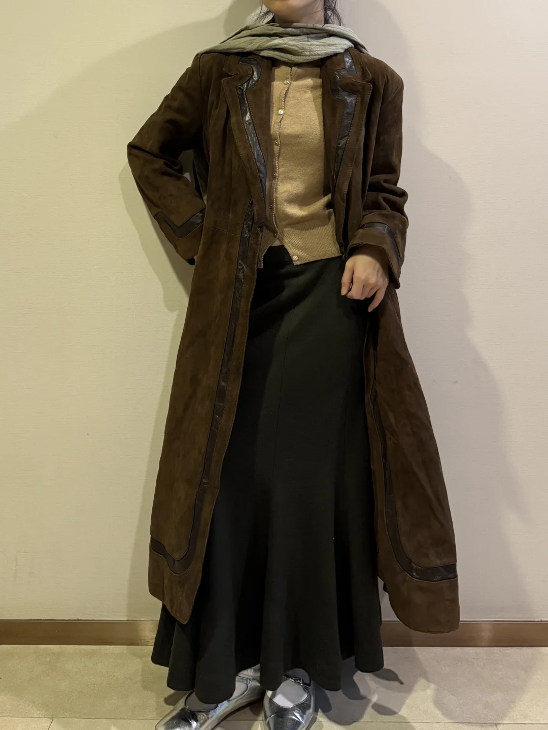 6️⃣套古着皮衣穿搭｜城市游牧风🤠