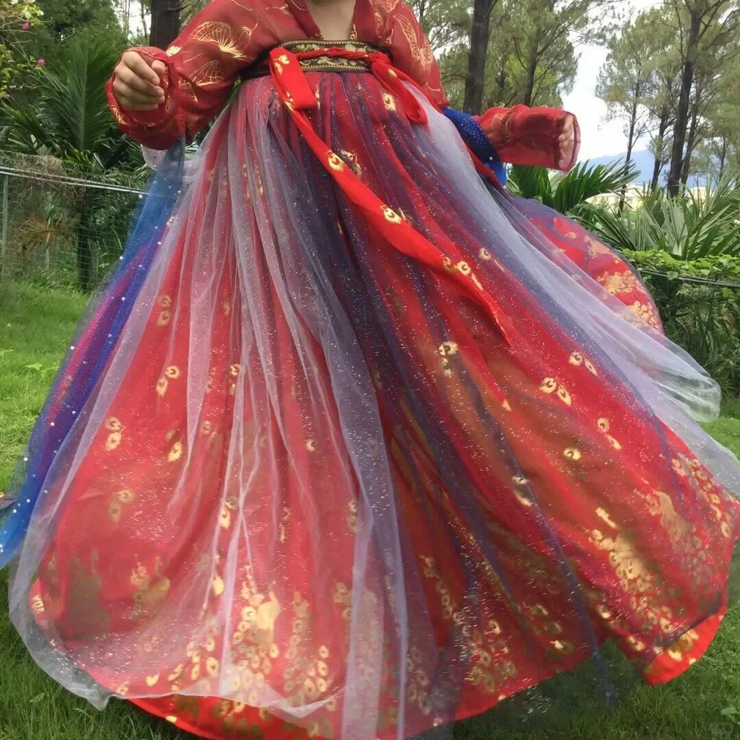 ins风真人古装汉服部位女头🏮🪭