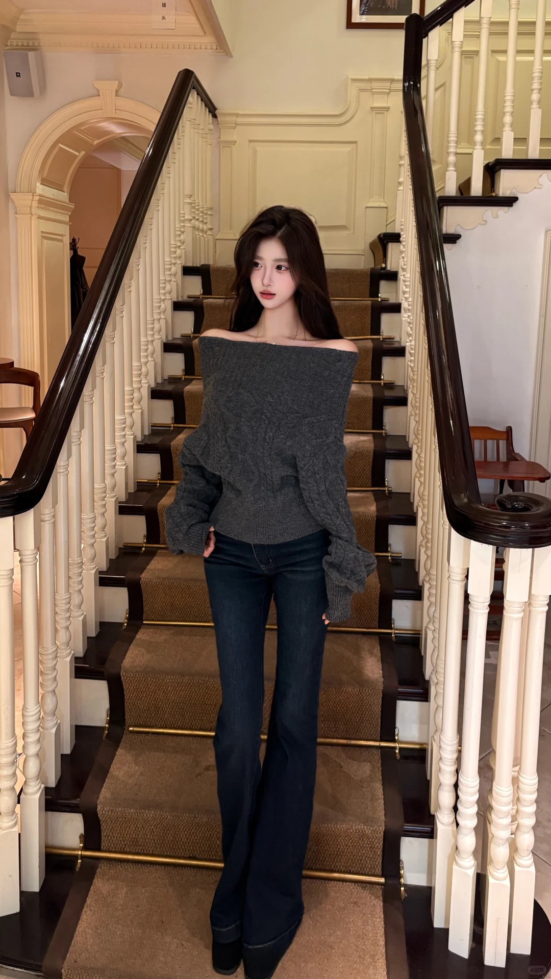 一字肩怎么穿出成熟大女人