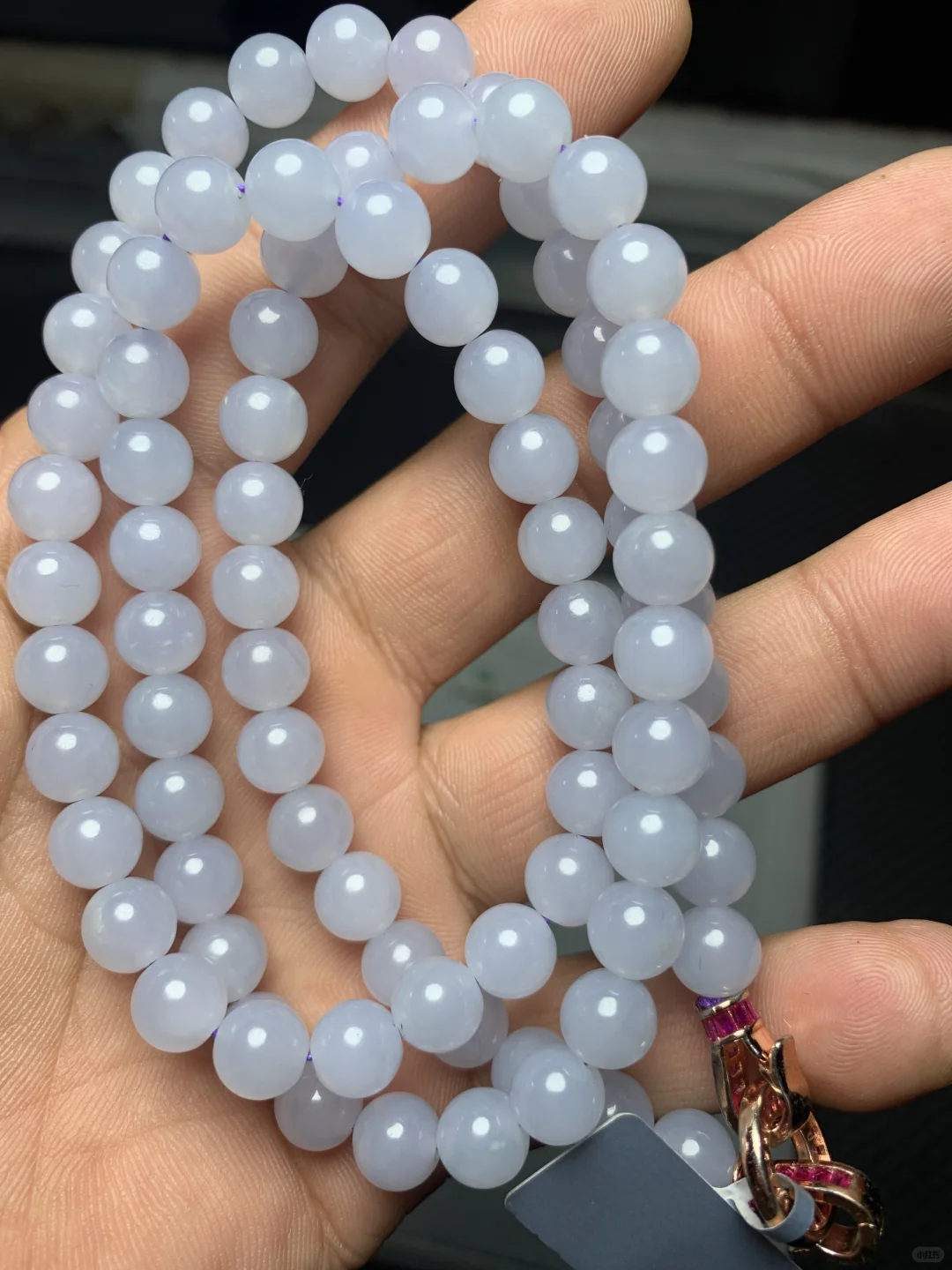 天然缅甸翡翠项链