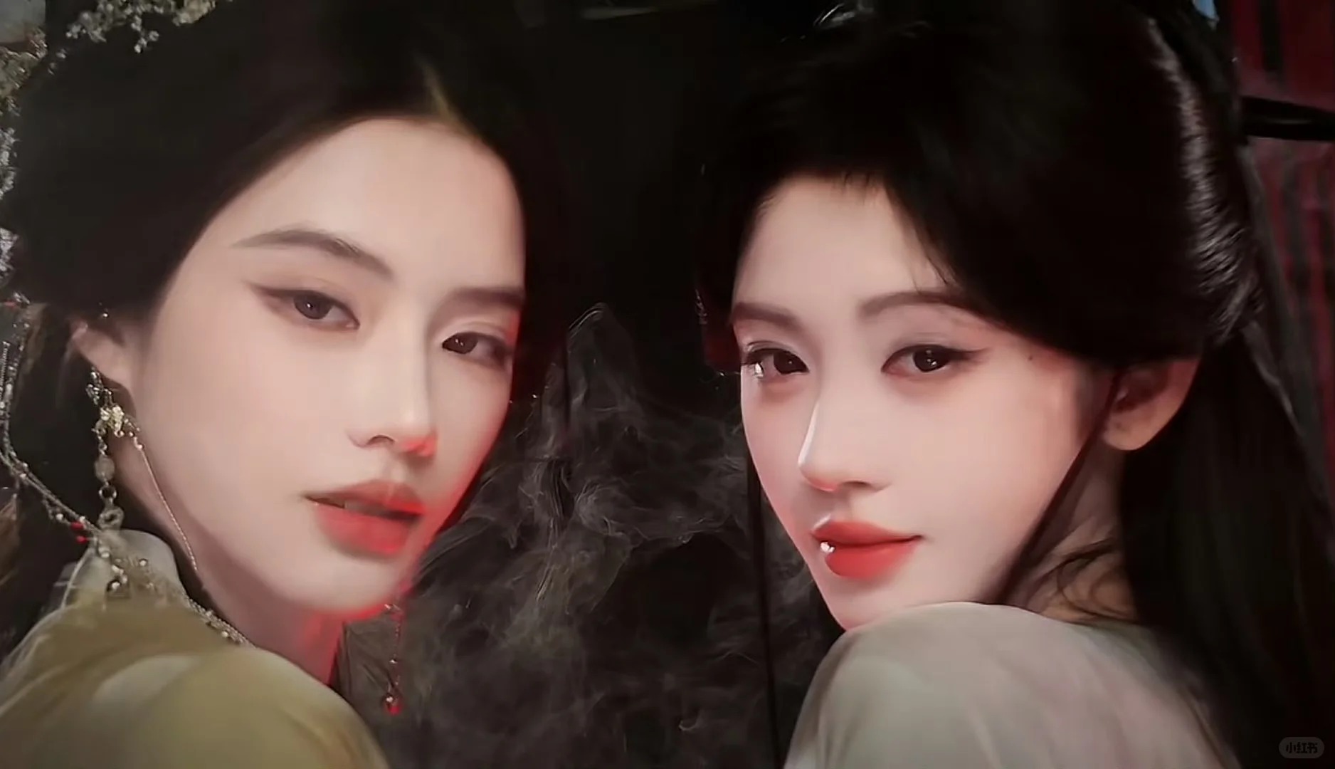 果真是媚眼如丝…