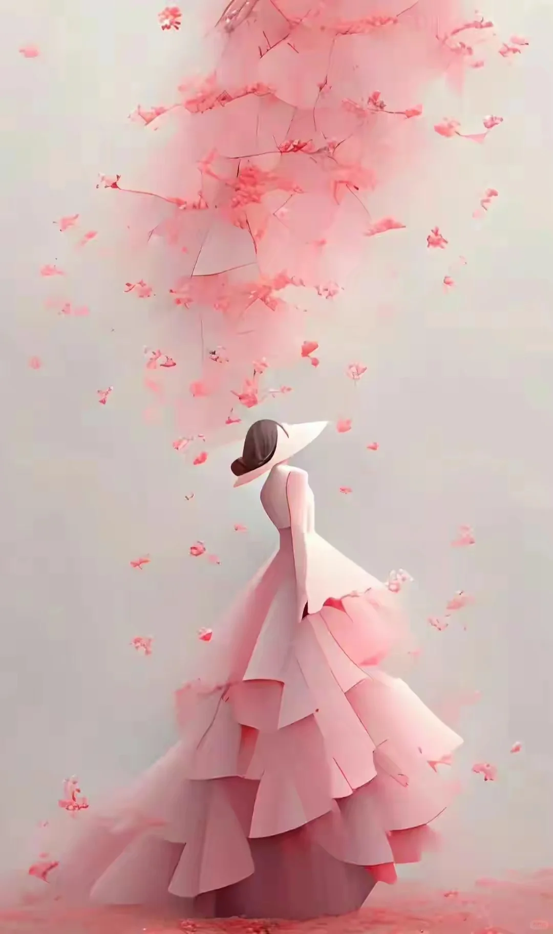 花朵如美女，娇艳欲滴，绽放生命的美丽