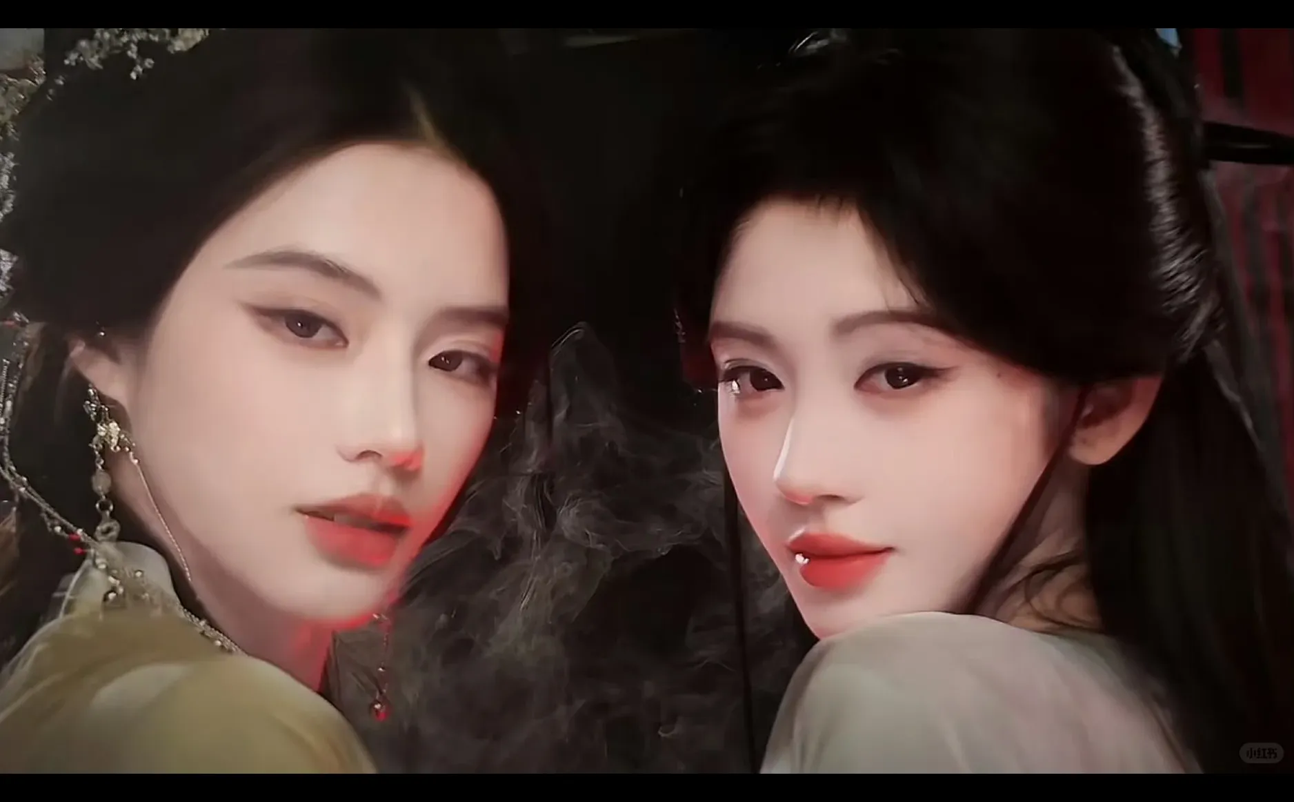 果真是媚眼如丝…