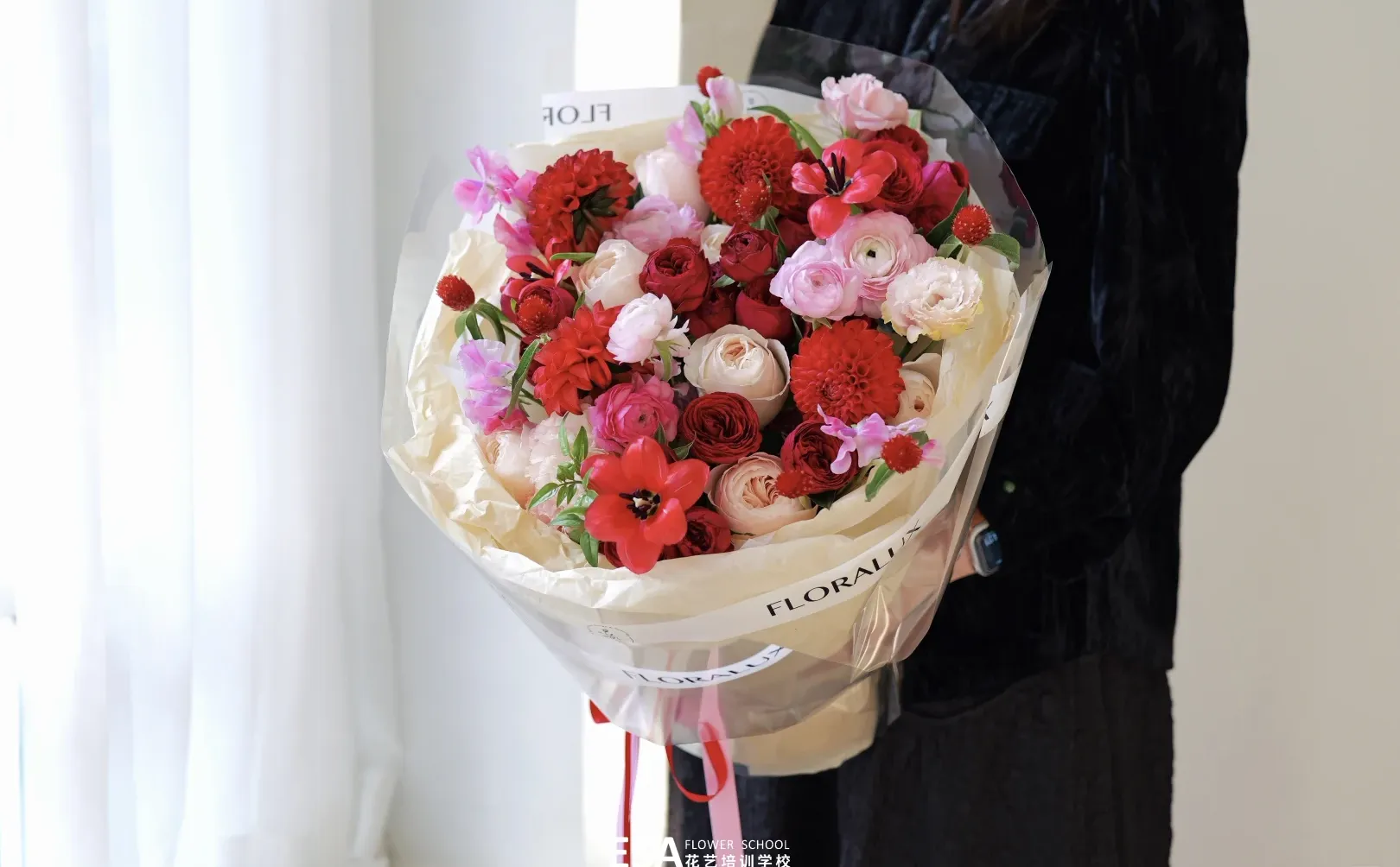 💗❤️红蕾丝真的太好看啦！