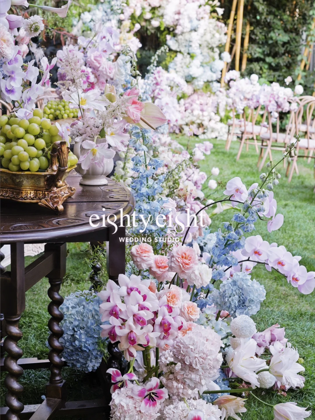 雍福会草坪婚礼｜阳光下的花更娇艳🧚🏻🌸