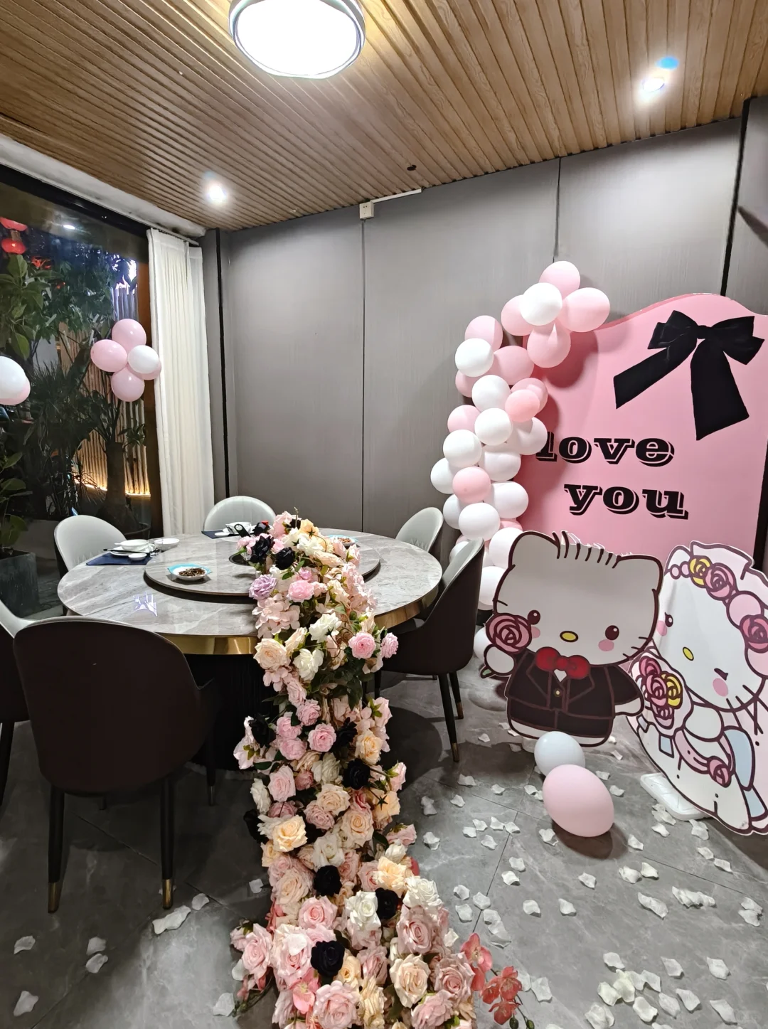 漳州臻宴闽菜免费布置生日包厢