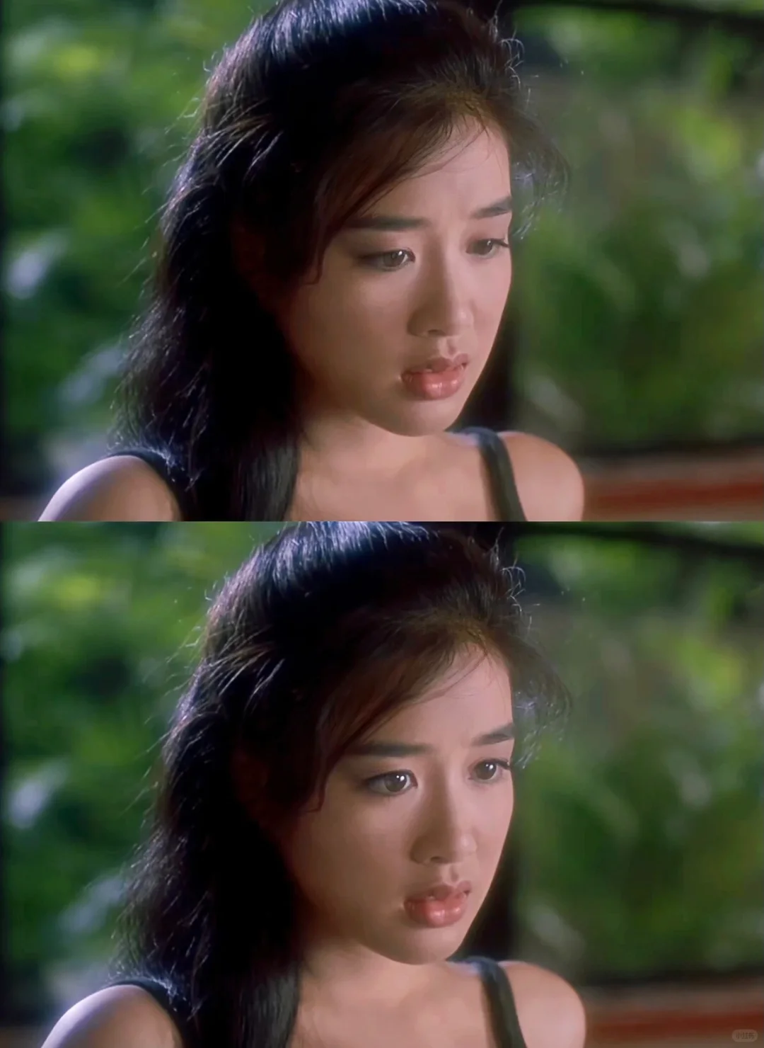 她的纯欲感来自眉眼吧⁉️