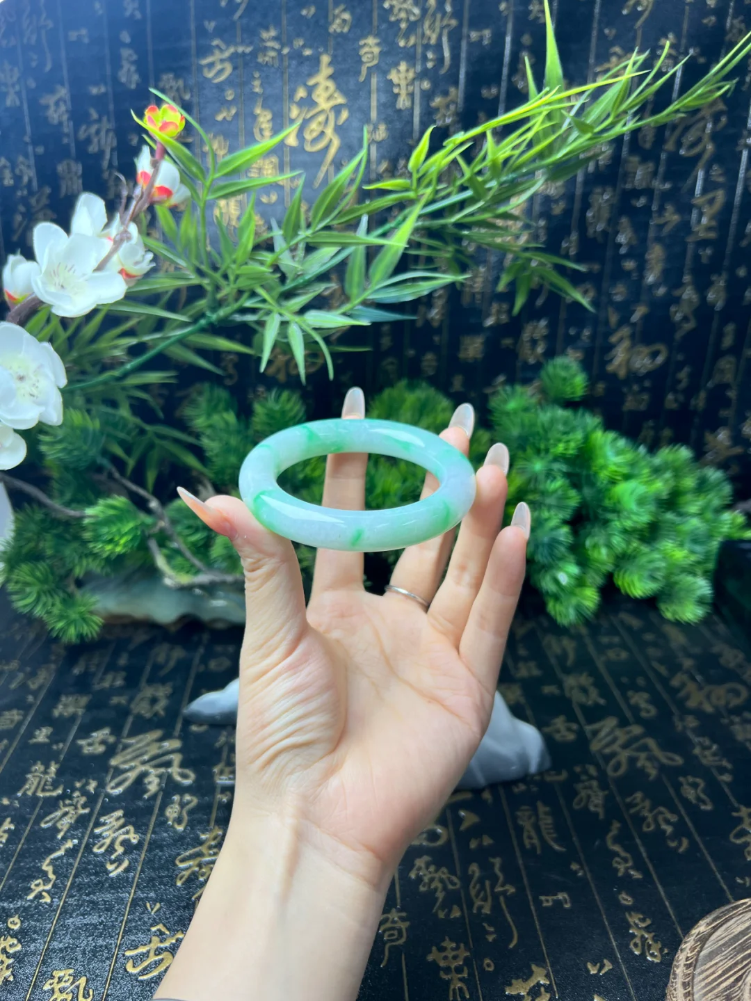 🎀冰润阳绿飘花🎀娇艳欲滴💖