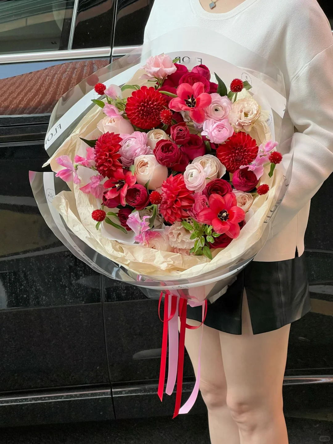 💗❤️红蕾丝真的太好看啦！