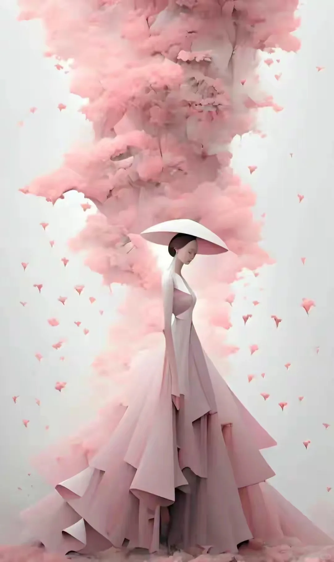 花朵如美女，娇艳欲滴，绽放生命的美丽