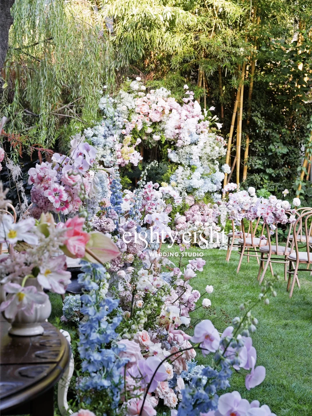雍福会草坪婚礼｜阳光下的花更娇艳🧚🏻🌸