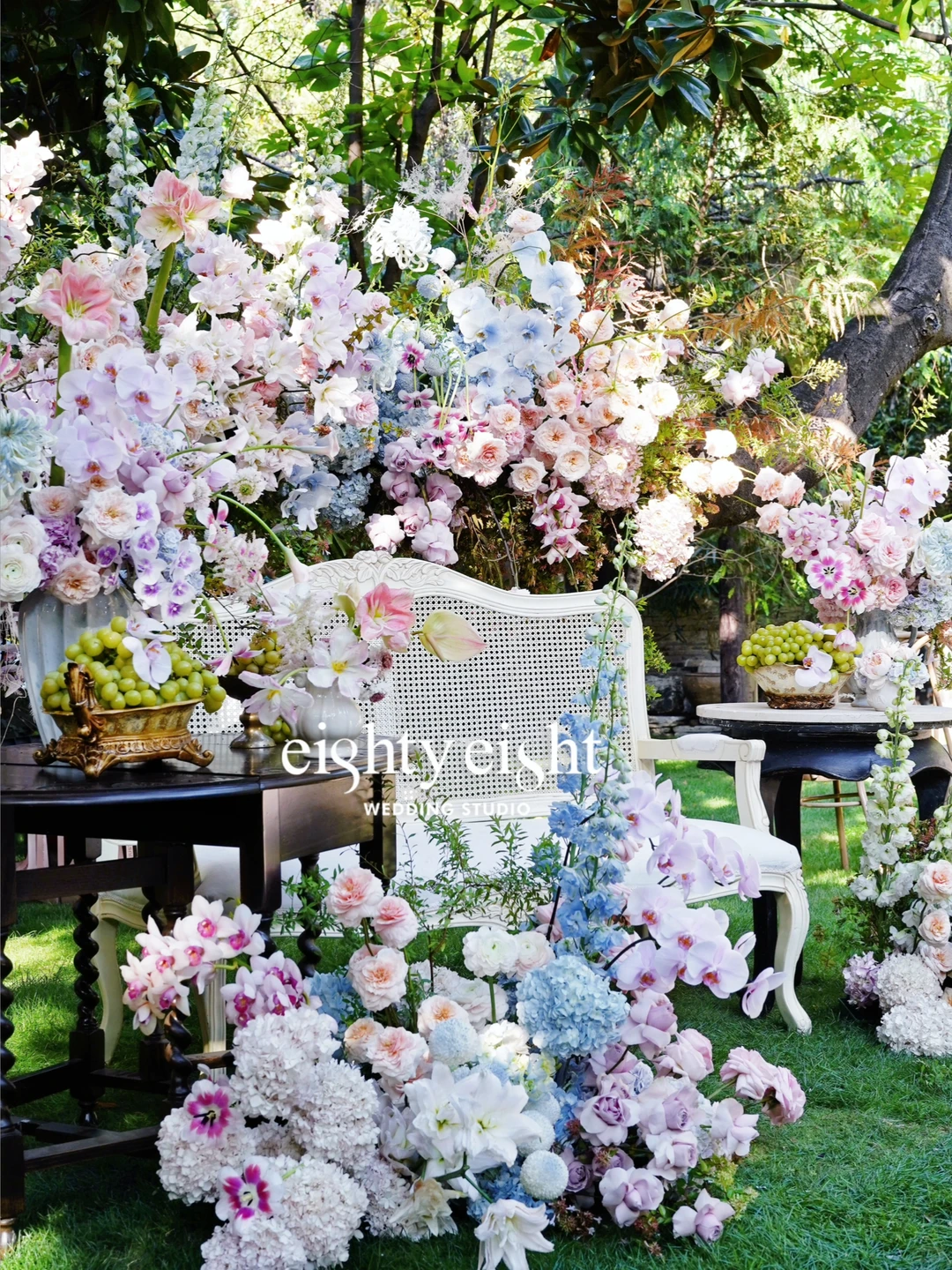 雍福会草坪婚礼｜阳光下的花更娇艳🧚🏻🌸