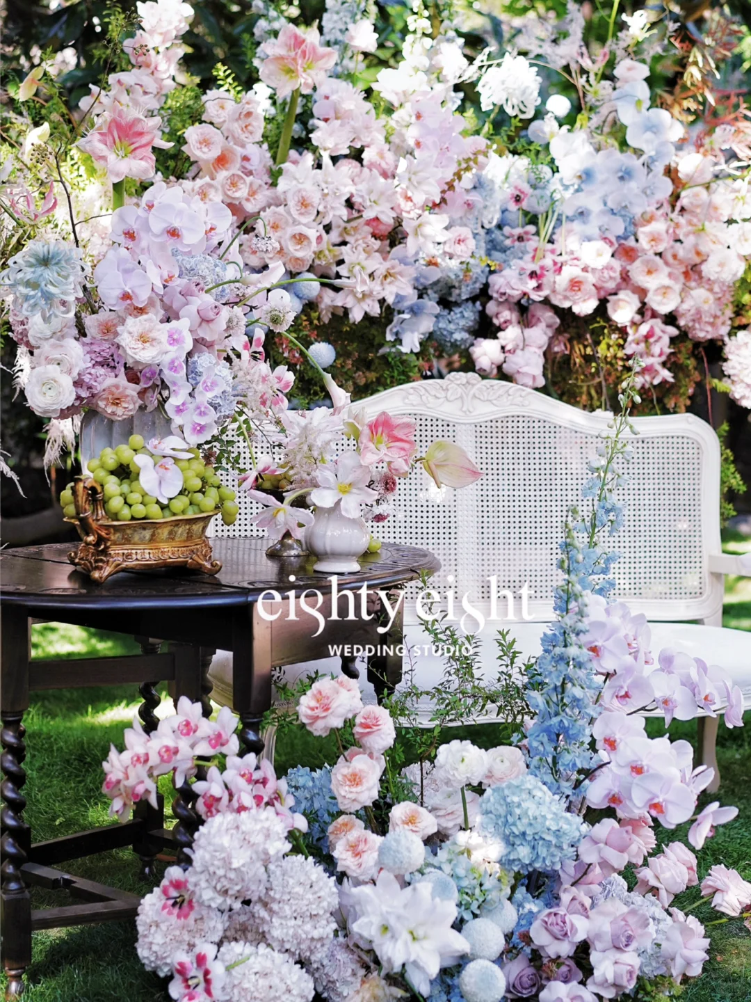 雍福会草坪婚礼｜阳光下的花更娇艳🧚🏻🌸