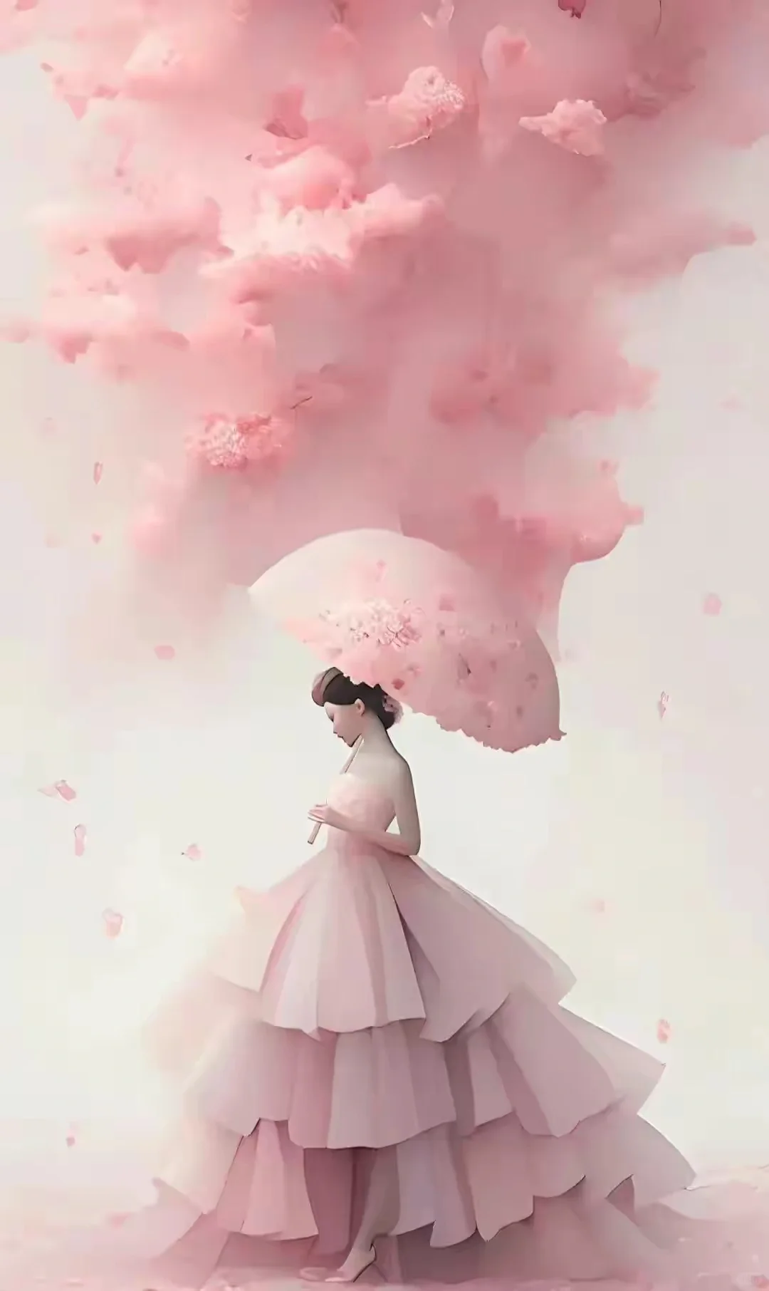 花朵如美女，娇艳欲滴，绽放生命的美丽