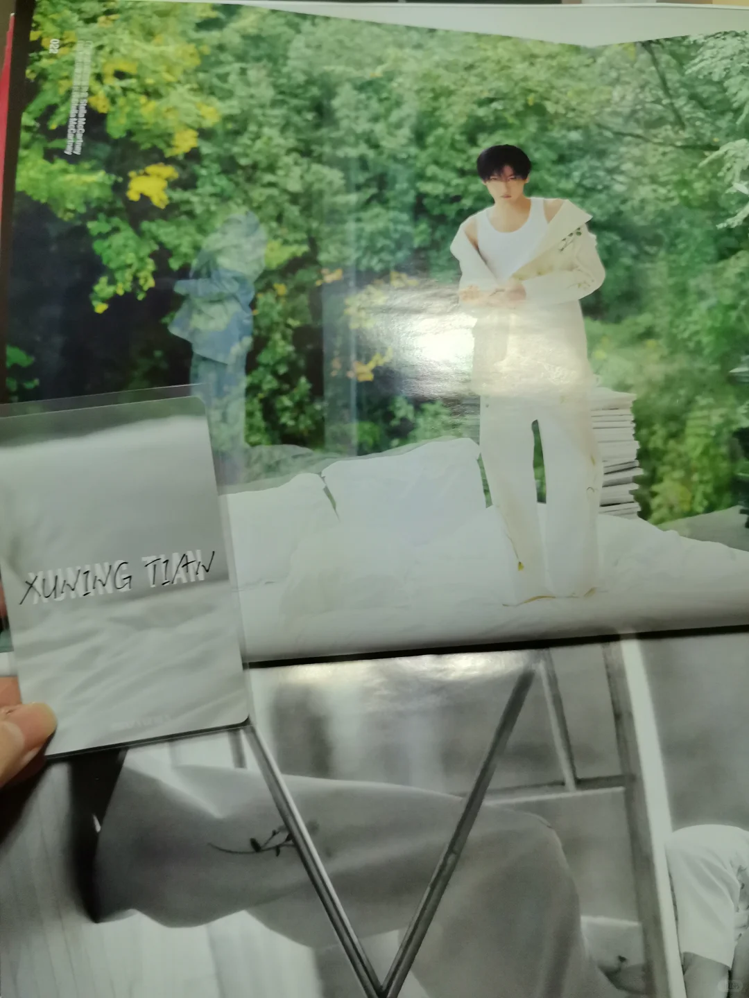 老公！抛媚眼给瞎子看