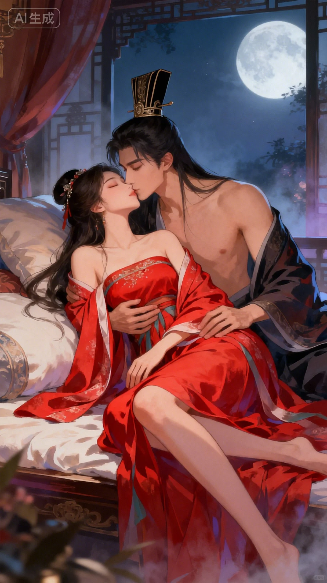 啊啊啊好甜的古装吻！😍