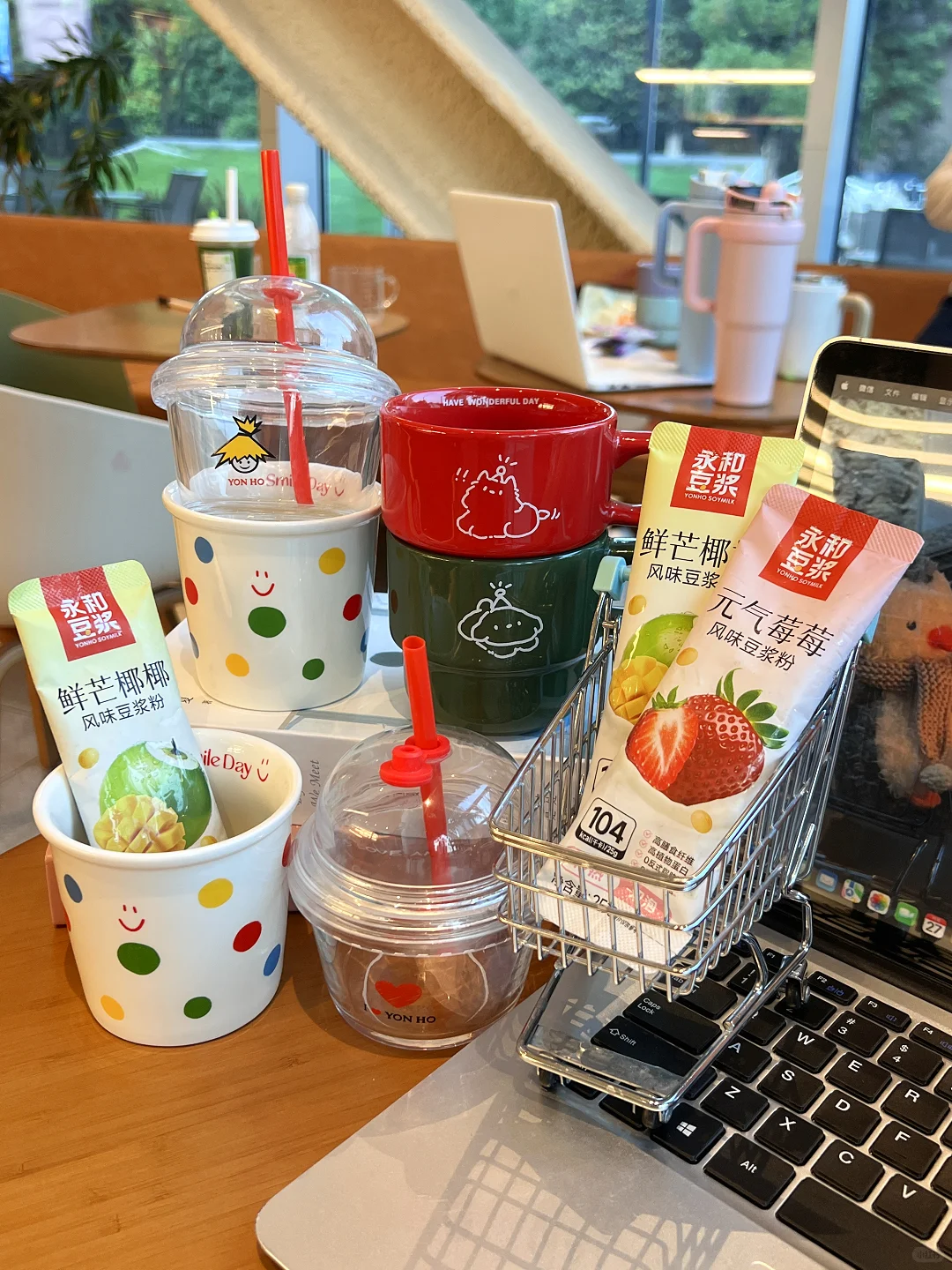 天冷了 豆浆也要毛绒绒的🥰