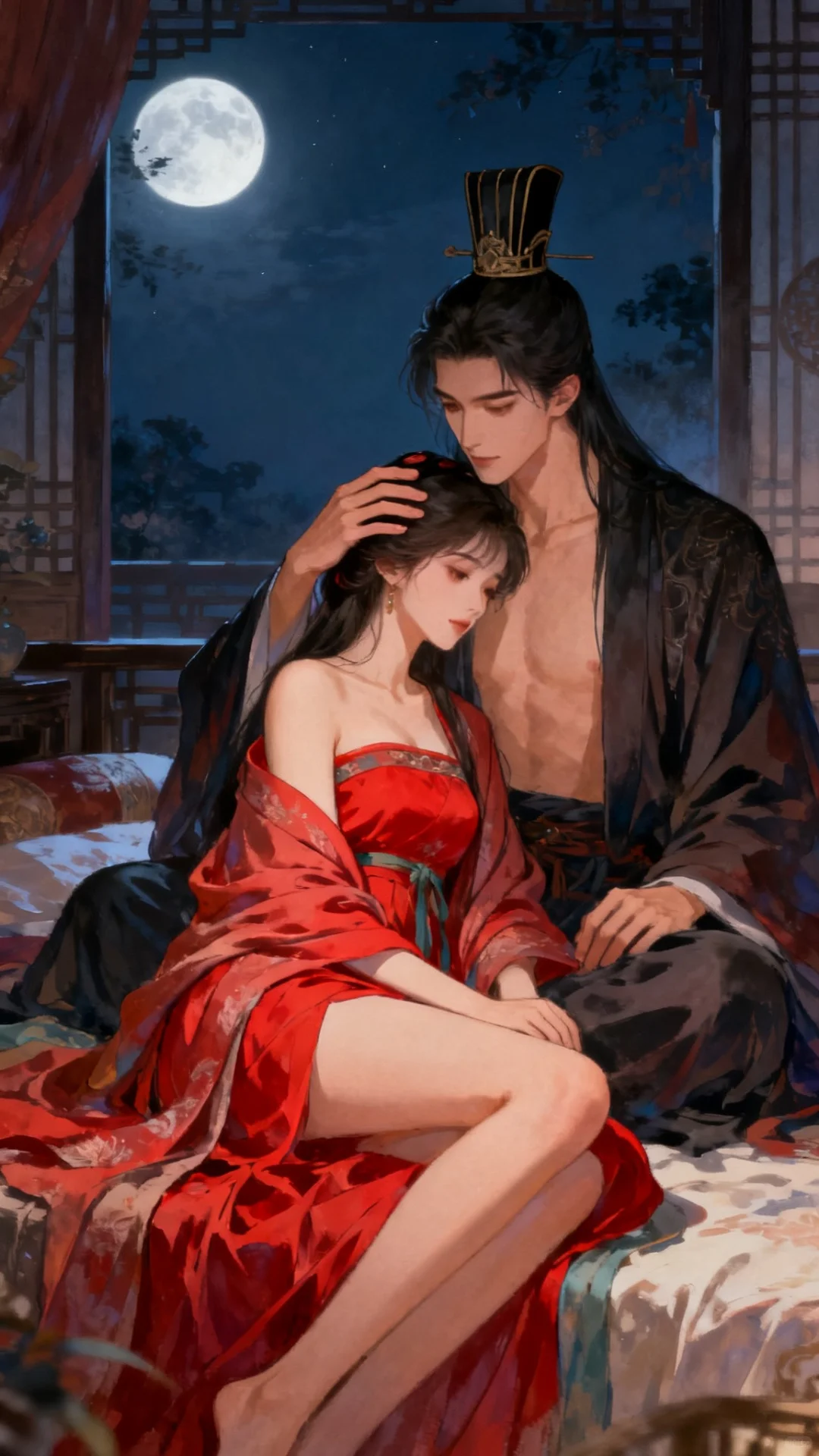 啊啊啊好甜的古装吻！😍