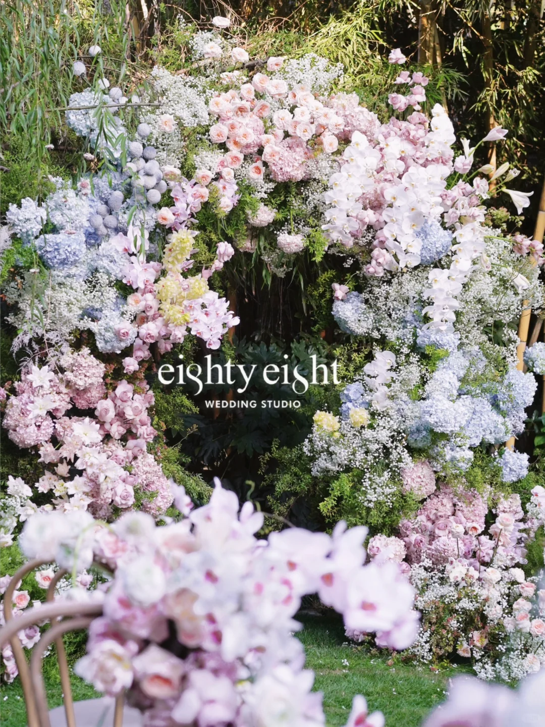 雍福会草坪婚礼｜阳光下的花更娇艳🧚🏻🌸