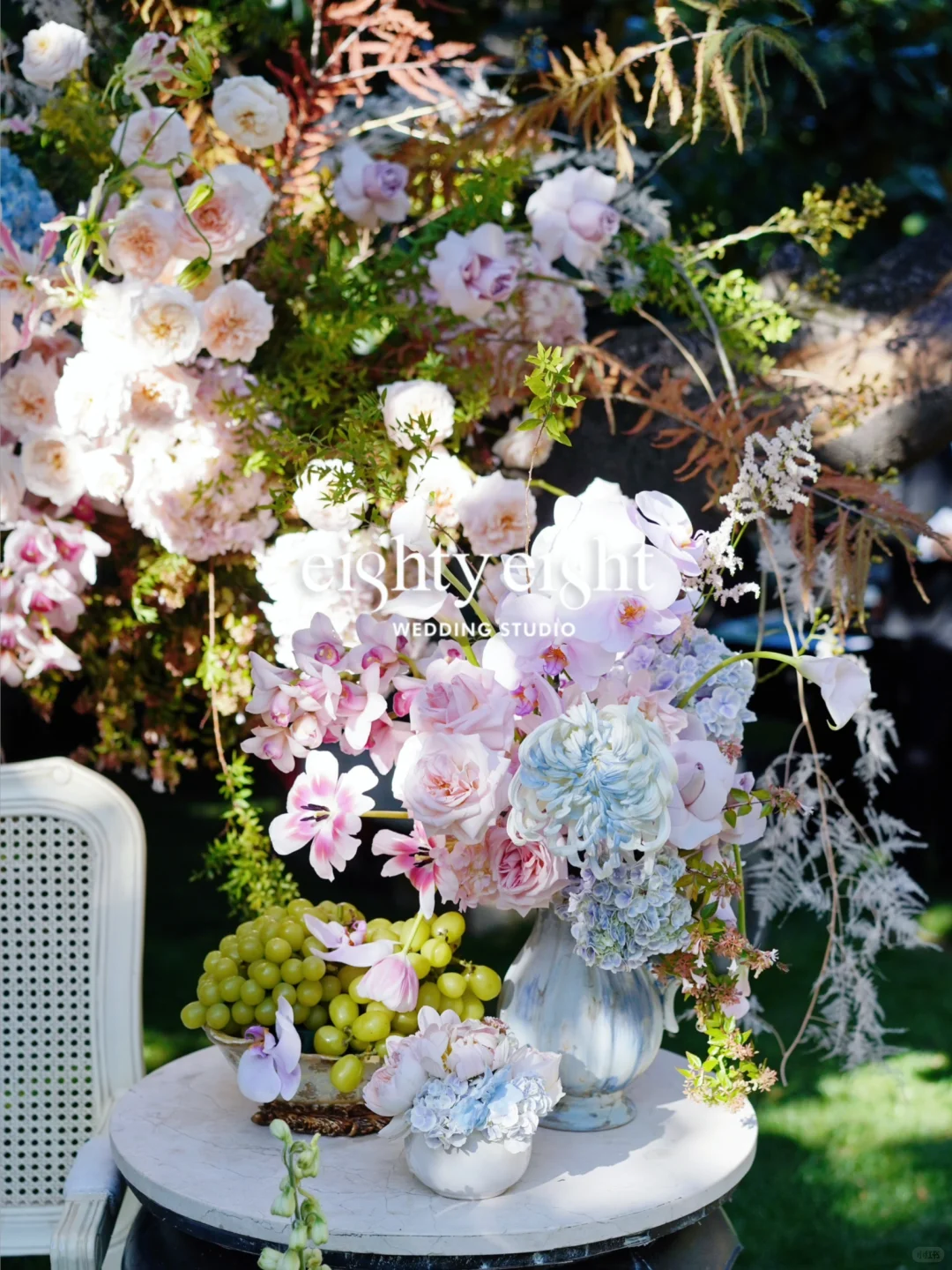 雍福会草坪婚礼｜阳光下的花更娇艳🧚🏻🌸