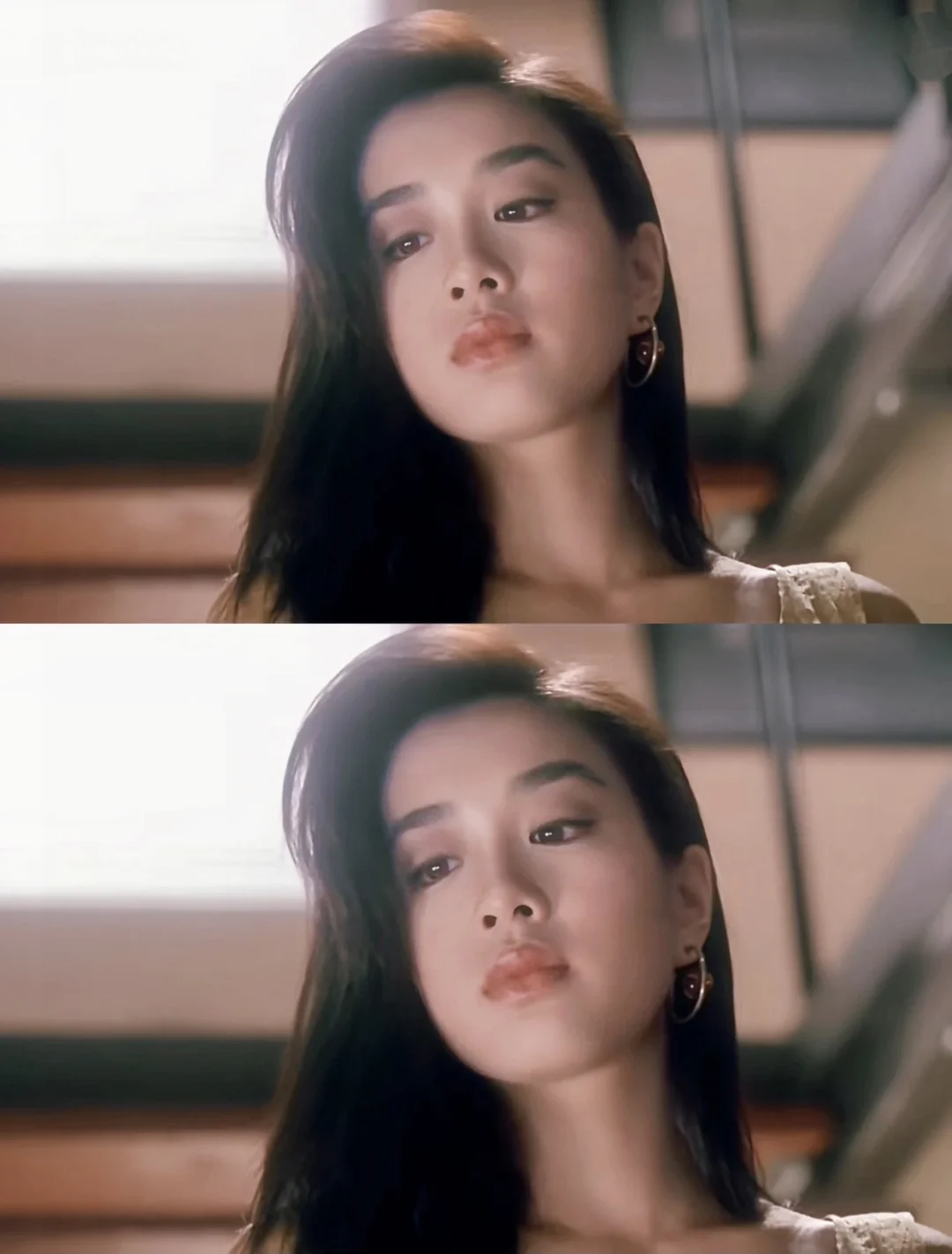 她的纯欲感来自眉眼吧⁉️