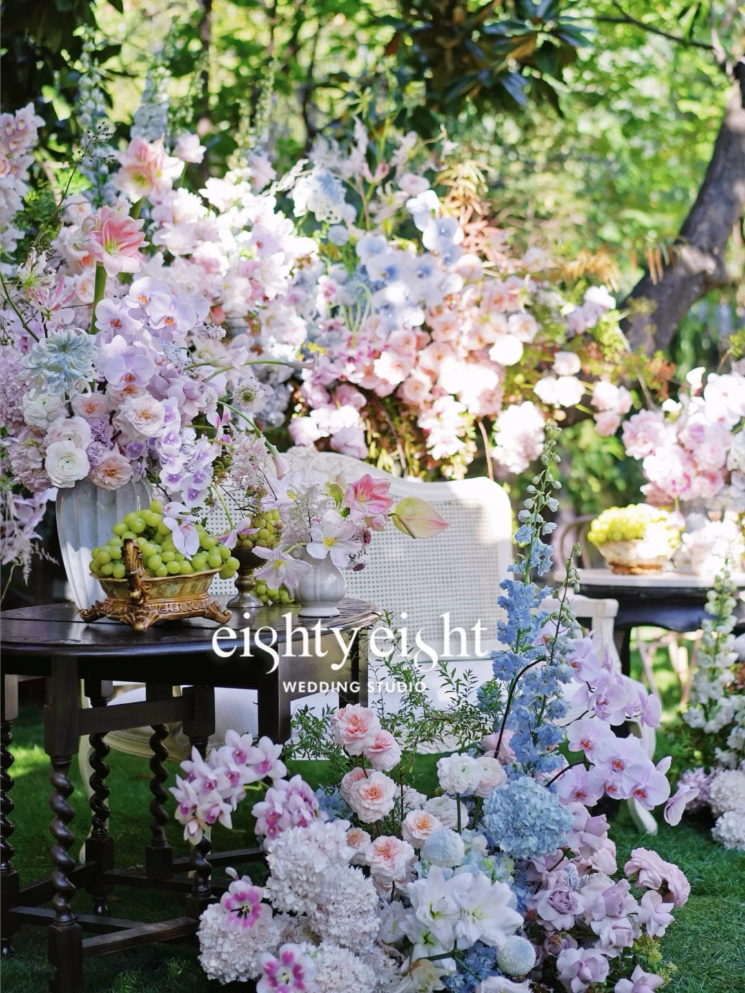 雍福会草坪婚礼｜阳光下的花更娇艳🧚🏻🌸