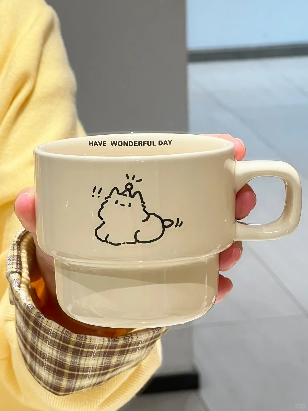 天冷了 豆浆也要毛绒绒的🥰