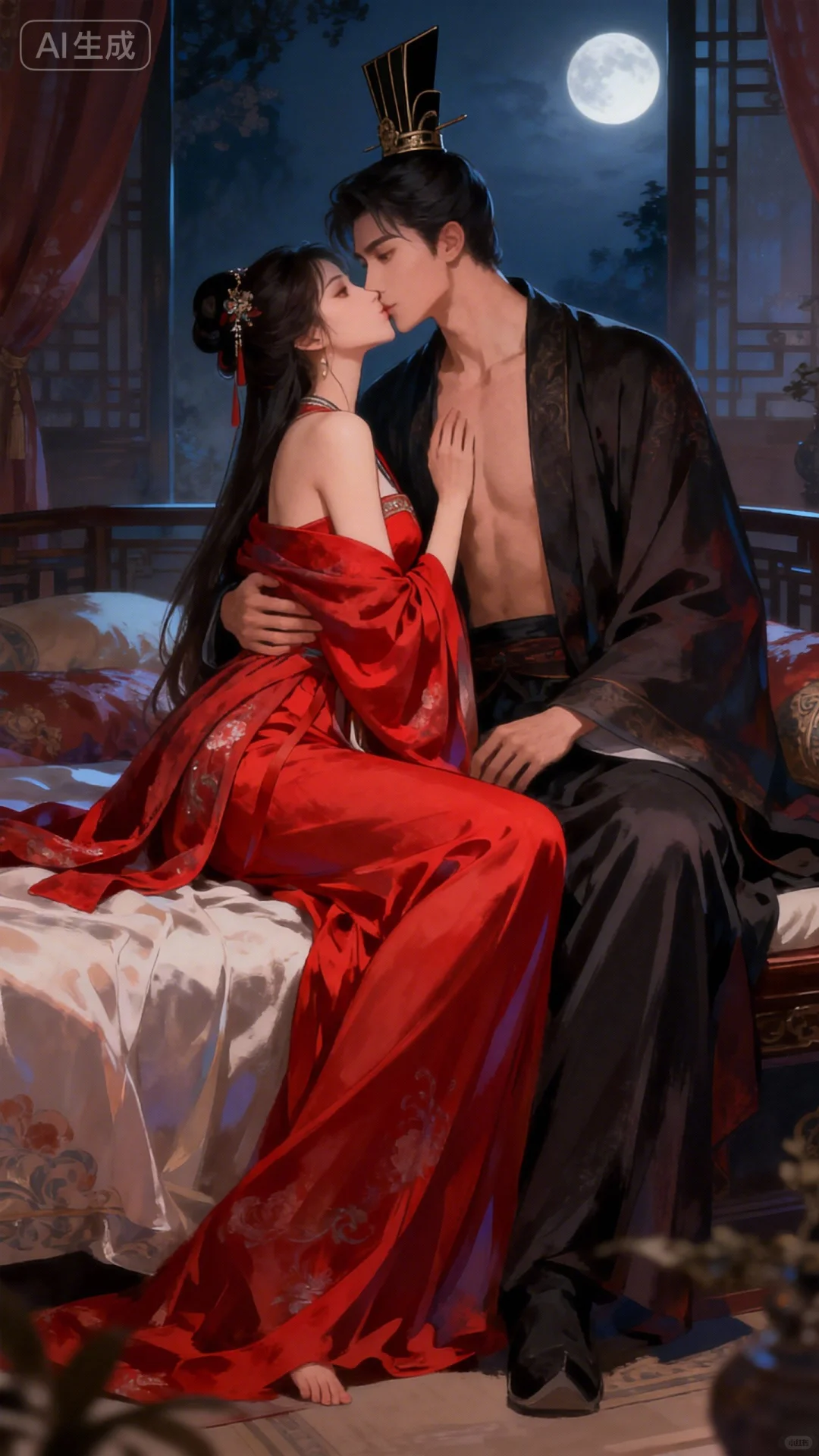 啊啊啊好甜的古装吻！😍