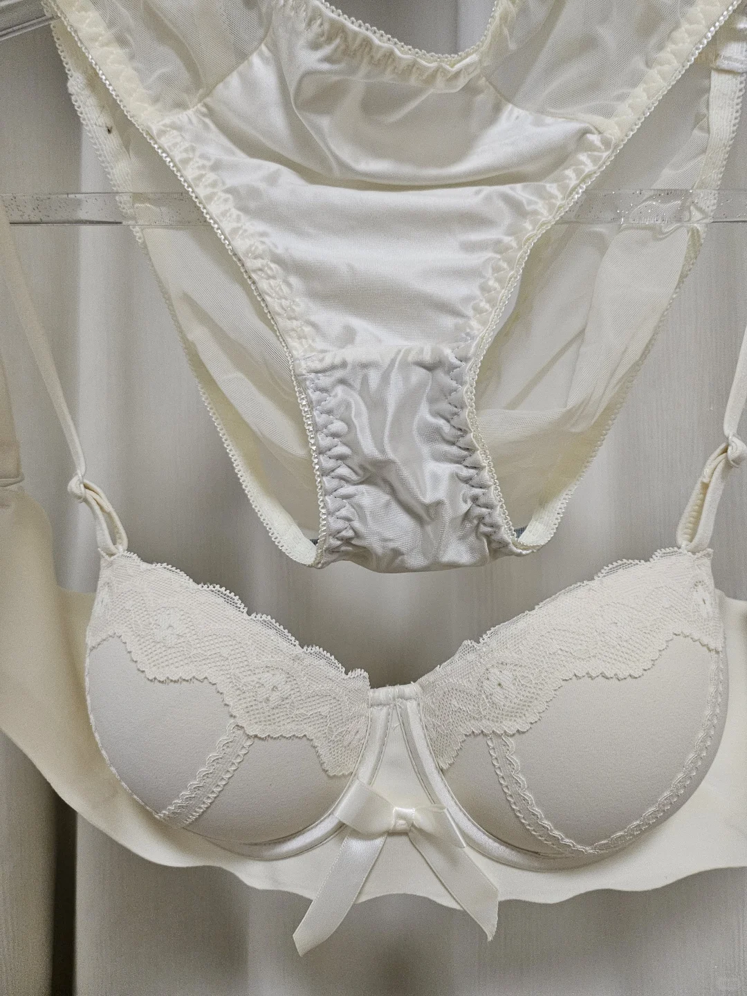 来啰来啰，适合小熊纯欲蕾丝内衣套装来啰