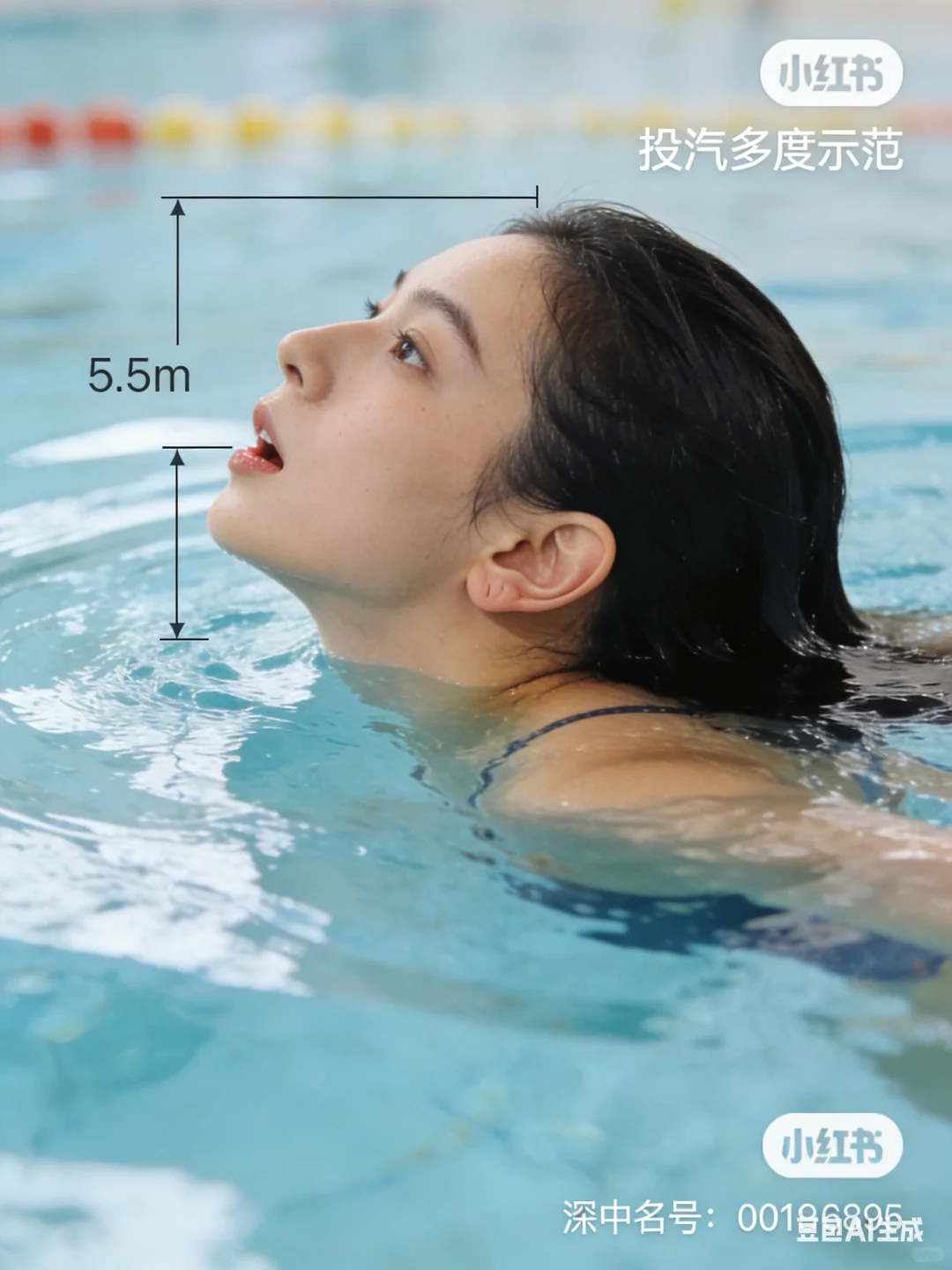 游泳换气总呛水？00后女泳教3个速成技巧，新