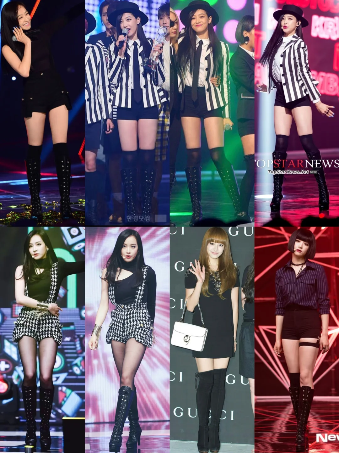 复习一下Victoria时期宋茜的名品美腿