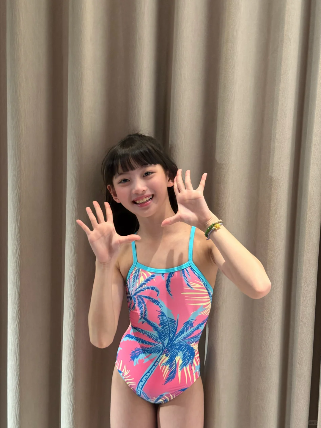 泳娃新泳衣！！！👧今天是椰子树女孩 2.0！！！