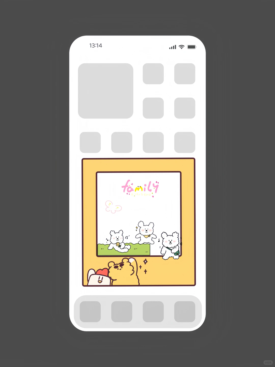 兔兔一家壁纸｜20