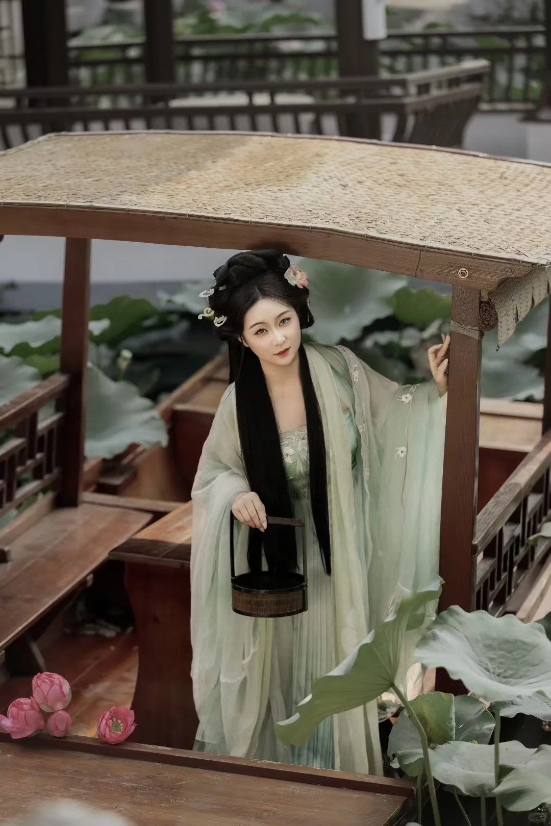 写真返图：荷花的夏天还在持续中