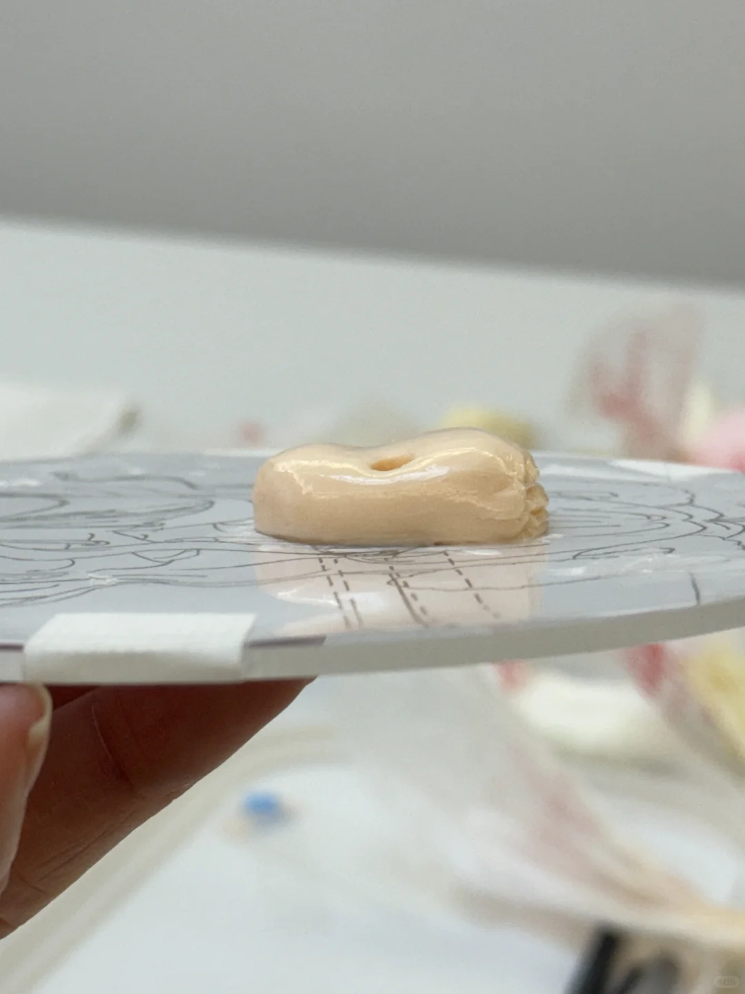 奶油霜手绘之兔子美少女